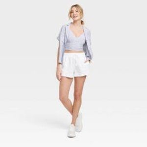 Women's Slim Fit Linen Tank Topa